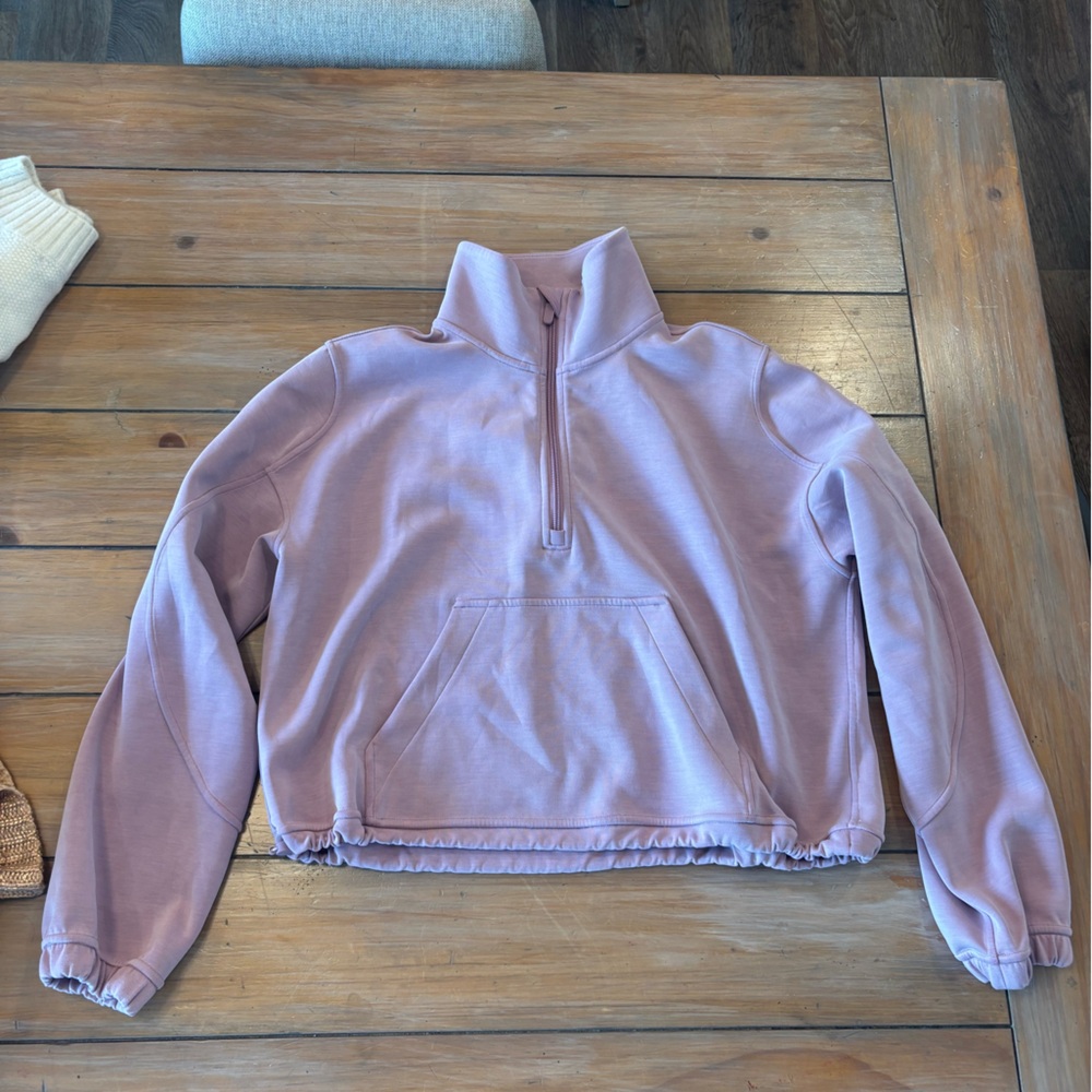 lululemon athletica Lavender Half-Zip Pullover